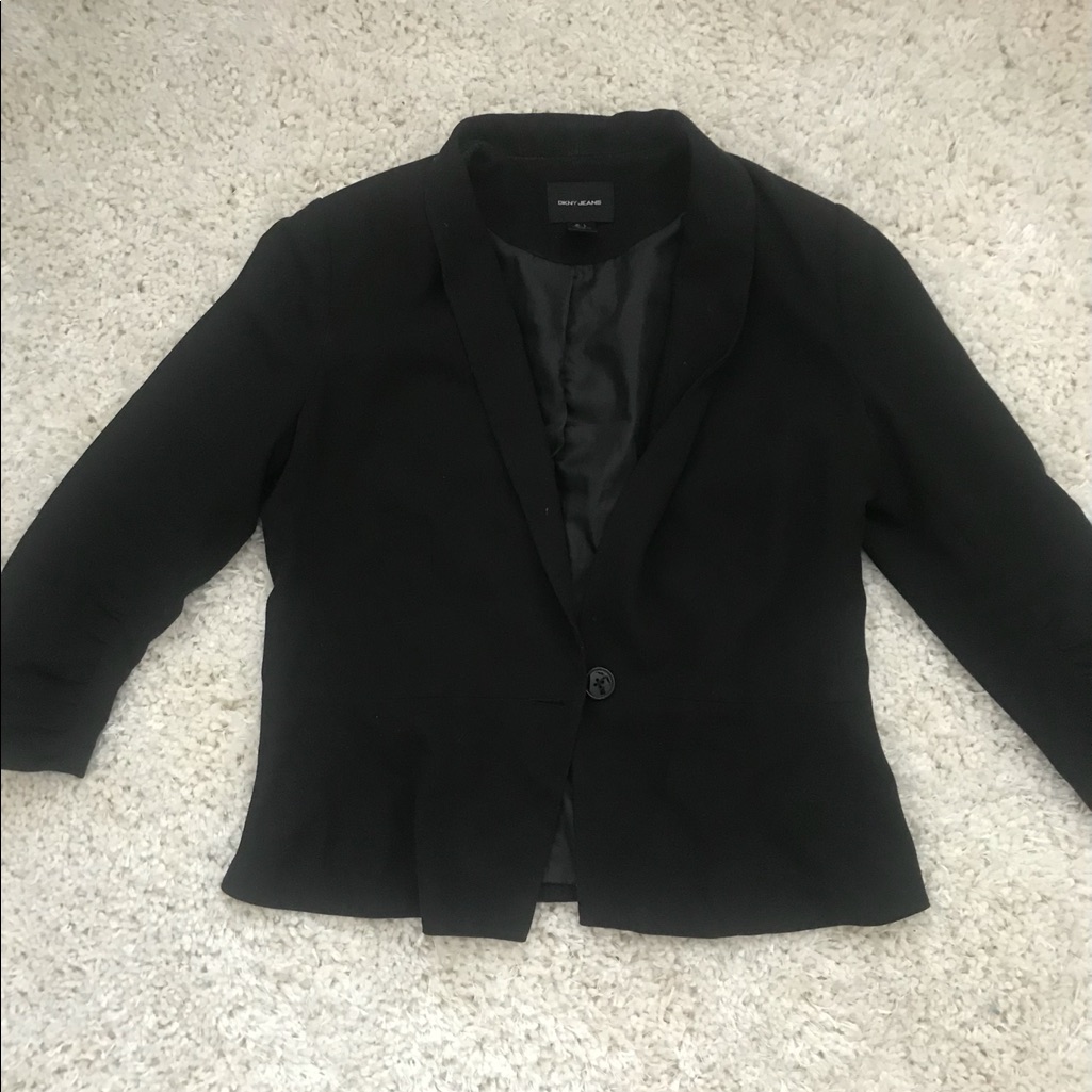 Dkny Buttoned Blazer